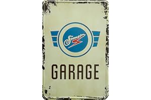 Geschenkeparadies 24 Decorative Tin Sign 20 x 30 cm Simson Garage Workshop Sign Metal Sign