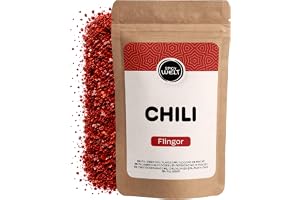 Spicy Welt Pul Biber & Chiliflingor (250g) - För Kebabpizza, Köttfärssås, Vitlökssås, Grytor & Ägg
