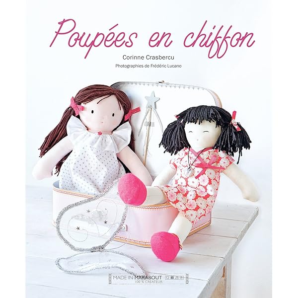 POUPEE chiffon BOITE D'ORIGINE 60cm Mundia PARIS PIERRE CARDIN pantalon