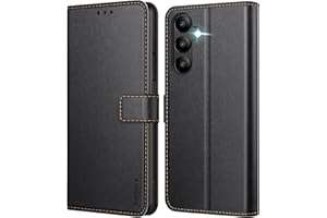Ganbary Coque pour Samsung Galaxy A05s, [Housse en Cuir PU Premium] [Etui à Rabat] [Pochette de Portefeuille], Étui de Protection pour Samsung Galaxy A05s - Noir