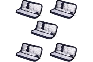 Reinscer 5 x insulin kylare etui diabetisk medicin organizer cool väska