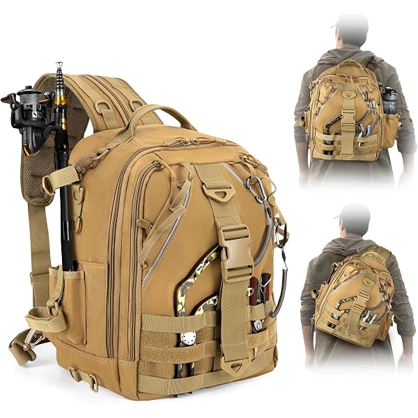 Dovesun Fliegenfischen Sling Pack – Wasserdichter Produktbild-Vorschau 4