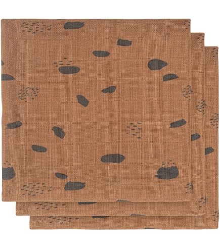 Lot De 2 Grands Chiffons Polaire Hydrophile 115x115 Cm - Multicolore, 100% Coton, Multi-usages Bébé & Maison - 9