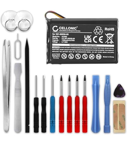 Vhbw Akku Für Garmin Nüvi 200/250/270 Serie - 1250mAh Li-Polymer Austauschakku