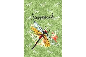 Sassenach: Dragonfly Notebook Journal Diary To Write In For Fans Of Outlander - 6x9 Blank Lined Matte Paperback