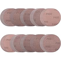 Dischi Abrasivi A Rete 150mm - 50 Pezzi, Grit 60, Per Legno E Metallo - Foto 2