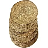 Orret Home 6 Piece Wicker Supla Set, Bamboo Wicker for American Service, Table Decoration and Presentation, Stylish and Eco-Friendly Table Axle
