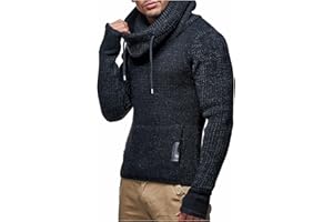 Leif Nelson męski sweter z dzianiny LN5060