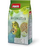 Panto Ziervogelfutter, Wellensittichfutter 2,5 kg, 2er Pack (2 x 2.5 kg)