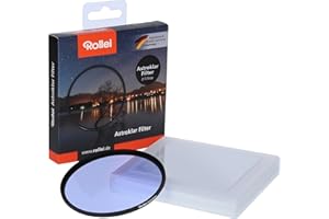 Rollei Astroklar Nachtlicht Light Pollution Filter I 46mm Rundfilter I Stadtlicht-Filter geeignet für Nachtaufnahmen, Astro-Fotografie der Milchstraße
