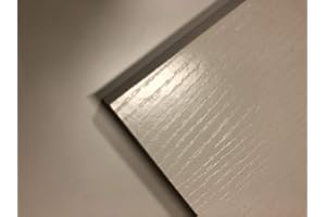 RADIANCY INC White Ash Melamine Faced CHIPBOARD 15mm 1200 x 305mm