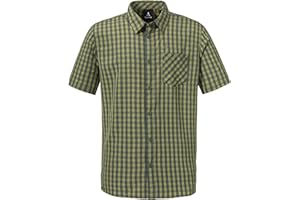 Schöffel Herren CIRC Shirt Style Dalfoss MNS, kreislauffähiges Kurzarm Hemd, nachhaltiges Wandershirt mit Sonnenschutz, schnell trocknend