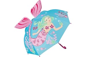 VON LILIENFELD® Parapluie Enfant Fondine Sirène Garçon Fille Jusqu'à 8 Ans