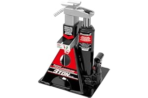 Powerbuilt 3 Tonnen, Wagenheber und Wagenheberständer in einem, 2721,6 kg All-in-One Auto Lift, Heavy Duty Fahrzeug Unijack, 640912