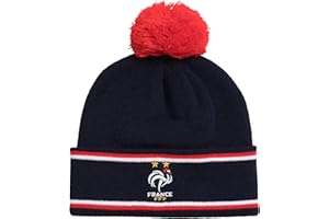 EQUIPE DE FRANCE DE FOOTBALL WEEPLAY Bonnet Enfant Pompon FFF