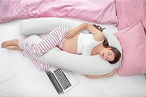 Hometex Pillowcase Only 9ft U Pillow (White)