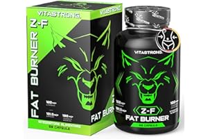 ‎VITASTRONG. Fettverbrenner Vitastrong Z-F Fat Burner Abnehmen Schnell | Stoffwechsel Beschleunigen Abnehmen tabletten, Fat Burner | Thermogenische Entwässerung für Fettverlust | Damen und Herren Hohe Qualität