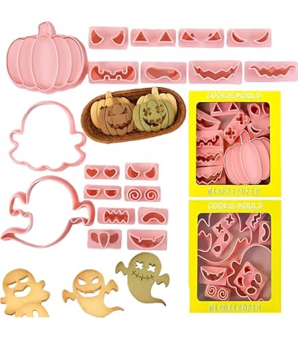 Emporte Piece Halloween Pour Biscuit Sablé Et Patisserie (Lot De 16