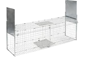 Kerbl 299676 Skådfälla vikbar med 2 ingångar 100 x 28 x 28 cm