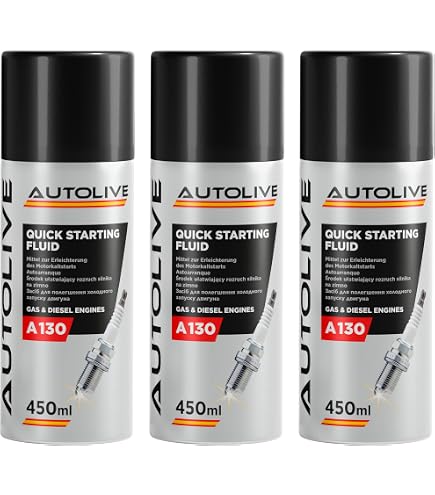Pack De 2 Sprays CAR1 De Ayuda Al Arranque En Frío - 250 Ml Cada Uno - ¡Para Que El Motor No Se Resista!