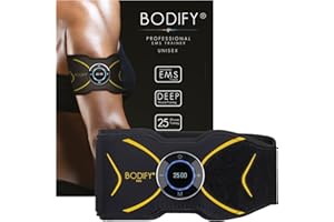 ‎BODIFY Bodify® 2in1 EMS Arm & Bein Trainer Max - Gezielte Stimulation der Arm & Bein Muskulatur! - Muskelaufbau - Stimulationsgerät Arm Bein Muskeln - Muskeltrainer für Männer und Frauen Das ORIGINAL