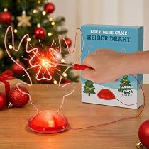 Jeu De Lancer De Renne Gonflable - 2 Bois De Renne + 8 Anneaux + Pompe - Jeu De Fête De Noël Pour Enfants Et Adultes
