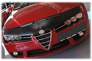 AUTO-BRA AB-00013 Car Bra Compatible with Alfa Romeo 159 Spider Brera Year of Manufacture 2005-2011 Hood Bra Stone Chip Protection Tuning Bonnet Bra
