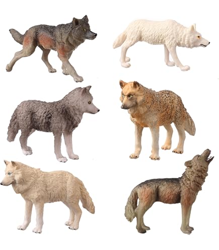 Papo Large Animal Figurine Loup Gardien De La Forêt - View #3