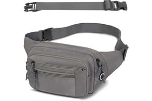 IHIGOGOFA Bumbags Waist Fanny Pack Fashion Bum Bag with 30cm Extended Belt for Dog Walking Climbing Hiking Travel Cycling Girls Ladies Men Women