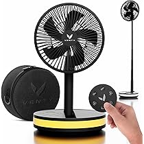 JISULIFE Ventilatore portatile con Powerbank da 4500 mAh,autonomia massima di 46 ore,ventola tascabile alimentata a batteria,ventola personale pieghevole alimentata tramite USB,3 velocità-Nero