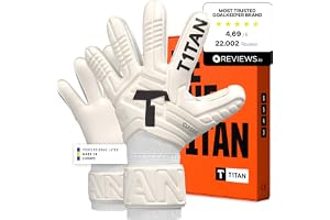 T1TAN Classic 1.0 målvaktshandskar för barn - utan fingerskydd - fotbollshandskar för målvakt - olika storlekar och färger