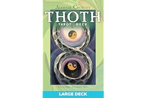 Thoth Tarot Deck: 78-Card Thoth Tarot Deck (Large Edition) by Aleister Crowley, with Egyptian Symbolism, Qabalistic & Astrological Insights, Occult ... Painted by Lady Frieda Harris, Plus Booklet