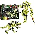 Peaky Kids Dinosaur Transformer Model Building Blocks Collectible Building Blocks Bricks Set 3D Optimus Prime Construction Learning & Educational Stem Toy Engineering Kit Eid Gift Toys for Boy
