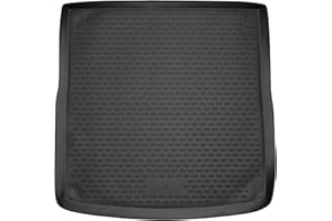 Walser XTR Kofferraumwanne kompatibel mit Audi A4 Avant (B8) 2007-2015, A4 Allroad 2009-2016, 100% passgenaue Antirutschmatte Auto, Gummimatte Auto, Kofferraum Schutzmatte, Auto Gummimatten