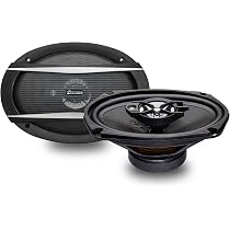Caliber Enceintes Voiture 6x9 Pouces - 2 Haut-Parleurs 180W Max (90W RMS), Qualité Sonore Puissante, Installation Facile