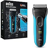 Braun Series 3 ProSkin Elektrorasierer mit Präzisionstrimmer, Rasierer Herren Elektrisch, elektrischer Rasierer, Wet&Dry, ras