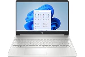 HP 15s-fq4085ns - Ordenador Portátil de 15.6" Full HD (Intel Core i5-1155G7, 8GB RAM, 512GB SSD, Intel Iris Xe Graphics, Windows 11 Home) Plata - Teclado QWERTY Español