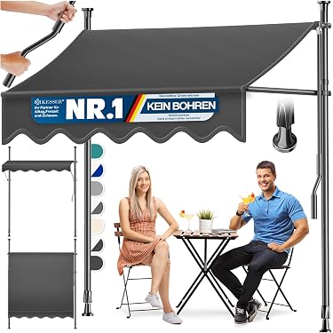 markisen online kaufen amazon Bestseller: Die beliebtesten Artikel in Erholung im Garten: Hängematten Outdoor-Fahrradanhänger-Fahrradanhänger Color:Fausto Clear lens