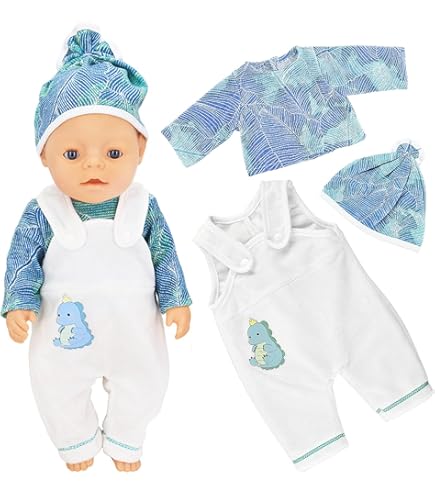 4 Pièces Ensemble Poupon Bebe Vêtements,Pour Vêtements De