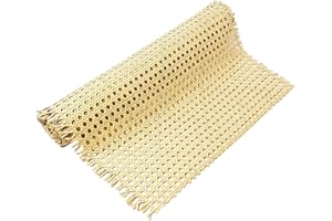 SELLINER Wiener Geflecht,50x100CM Schimmelfest Rattan,PE Plastik Wasserdicht Rattan Geflecht für DIY Möbeldekoration,Wabengeflecht Stuhlflechtrohr,Flechtrohrgewebe