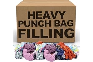 SENSHI JAPAN Senshi Heavy Boxing Punch Bag Filling Material Filler Cloth Shredded Textile Sack Cotton Rags