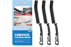 H HYDRO SIP Crevice Cleaning Brush, Window Cleaning Equipment, Multifunctional Cleaning Tool For Bathroom, Shower & Grout, Magic Brush For Tiles, Window Tracks Gaps, UK Cleaning Brush, Scrubbing Brush.
