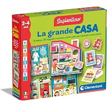Clementoni Sapientino Baby Tiere & Silhouetten – Montessori Puzzle Ab 1 Jahr, Made In Italy