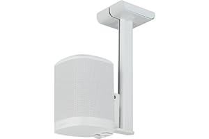 Mountson - Support de Plafond pour Sonos One, One SL et Play:1 (Blanc)