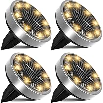 Lampes Solaires Extérieur Nipify - 16 Pièces Spot Solaire 8 LED Étanche Pour Jardin Et Allée