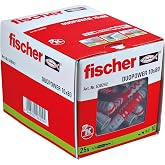 Fischer Duopower 10 X 80 Evrensel D&uuml;bel, Asma Dolapları, Beton, Duvar Rafları, Plaka Yapı Malzemeleri Vb. Sabitlemek İ&ccedil;in. -2