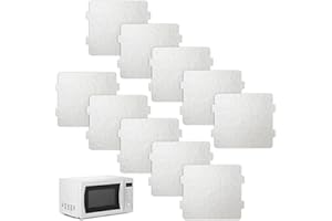 KODWIS Plaque Mica, 10 Pièces Plaque Mica Micro Ondes Plaque en mica pour réparation micro-ondes Plaque à Micro-ondes de Remplacement Plaque Mica Universelle Plaque de mica de Four à Micro-Ondes(119 * 100mm)