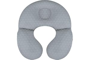 KAKIBLIN Baby Neck Pillow, Upgraded Baby Support Pillow, Head Pillows for Carseat, Newborn Neck Support for Car Seat,Pushchair,Travel