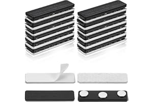 YUXIANLB 12 Paar Verdunkelungsrolladen, Clips, Vorhänge, magnetische Klemmen, Namensschilder, Halterung, selbstklebende Fensterbehandlung, Hardware