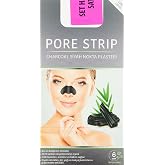 StopEver Charcoal Pore Strip K&ouml;m&uuml;rl&uuml; Siyah Nokta Plasteri (6 x 6 Adet)